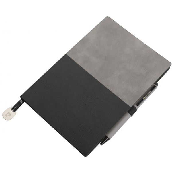 Logotrade promotional products photo of: Notepad A5 & ballpoint pen REPORTER Pierre Cardin