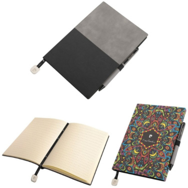 Logo trade promotional products picture of: Notepad A5 & ballpoint pen REPORTER Pierre Cardin