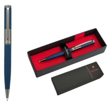 Logo trade corporate gifts image of: Metal ballpoint pen EVOLUTION Pierre Cardin