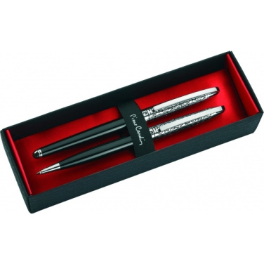 Logotrade promotional gift image of: Writing set ballpoint pen & fountain pen JACQUES Pierre Cardin