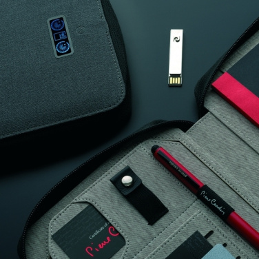 Logotrade promotional products photo of: Folder A5 & power bank 4000 mAh SORBONNE Pierre Cardin