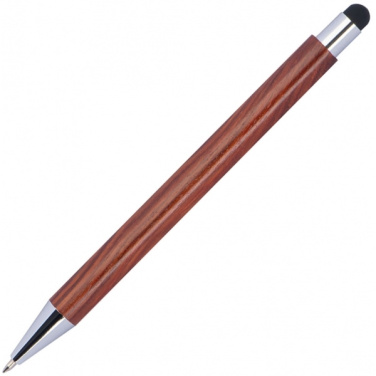 Logo trade promotional giveaways image of: Wooden ballpen BILZEN