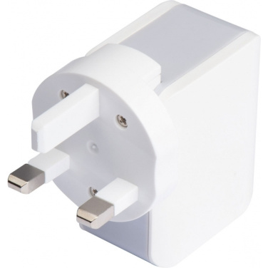 Logotrade advertising product image of: Travel adapter ANTWERP