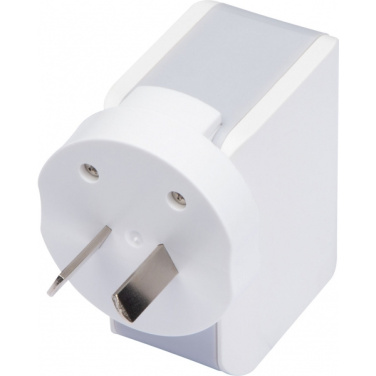 Logo trade promotional items image of: Travel adapter ANTWERP