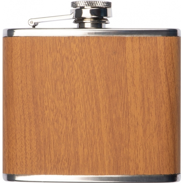Logo trade business gift photo of: Hip flask HOOGSTRATEN 170 ml