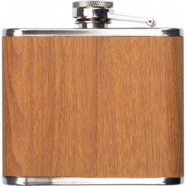 Logo trade promotional products image of: Hip flask HOOGSTRATEN 170 ml