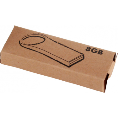 Logo trade advertising products picture of: Metal USB Stick 8GB