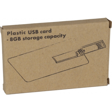 Logotrade advertising product image of: USB Card SLOUGH 8 GB