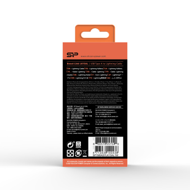 Logotrade corporate gift picture of: DATA TRANSFER CABLE LK15AL Type A- Mfi Lightning