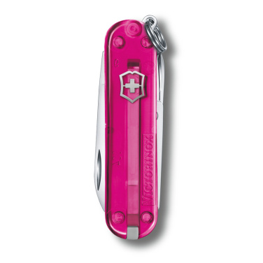 Logotrade promotional merchandise picture of: Pocket knife Classic SD transparent Victorinox