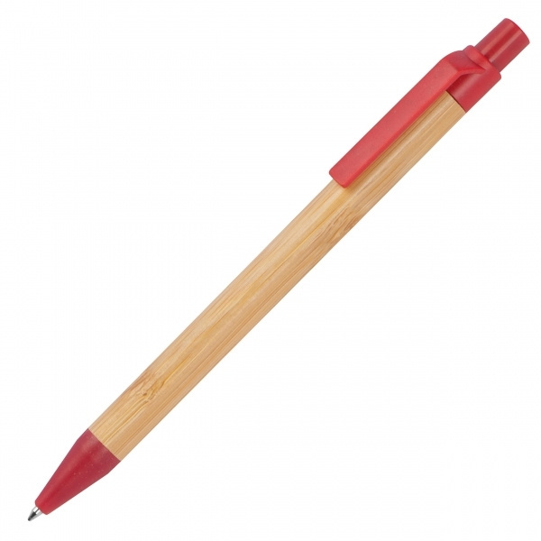 Logo trade corporate gifts image of: Wheatstraw and bamboo ballpen HALLE