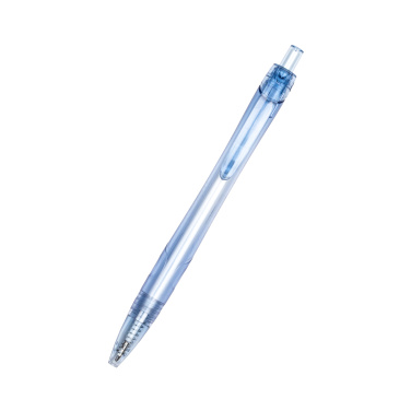 Logo trade promotional items picture of: Transparent ballpen GLASGOW