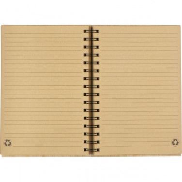 Logo trade promotional product photo of: A5 notebook PISA