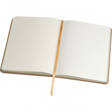 Logo trade promotional giveaways picture of: A5 notebook TILBURG