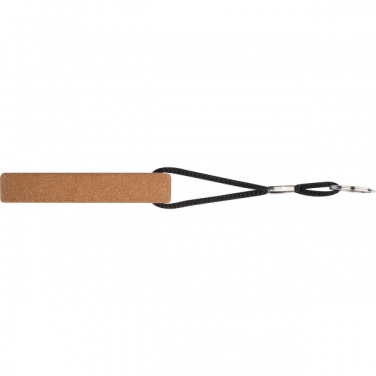 Logotrade business gifts photo of: Cork keyring ROSKILDE