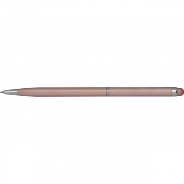 Logo trade corporate gifts picture of: Ball pen with touch function CATANIA