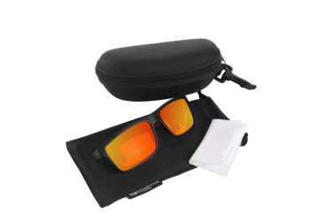 Logo trade promotional items picture of: Sunglasses IRAVADI Schwarzwolf