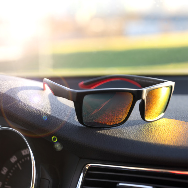 Logotrade promotional merchandise image of: Sunglasses IRAVADI Schwarzwolf