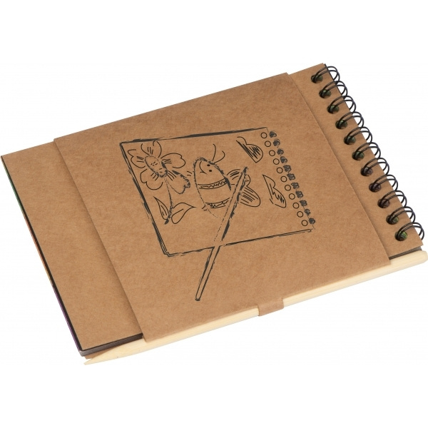 Logotrade promotional giveaway image of: Scratching block INNSBRUCK