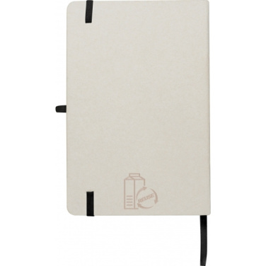 Logo trade promotional merchandise picture of: A5 notebook IZMIR