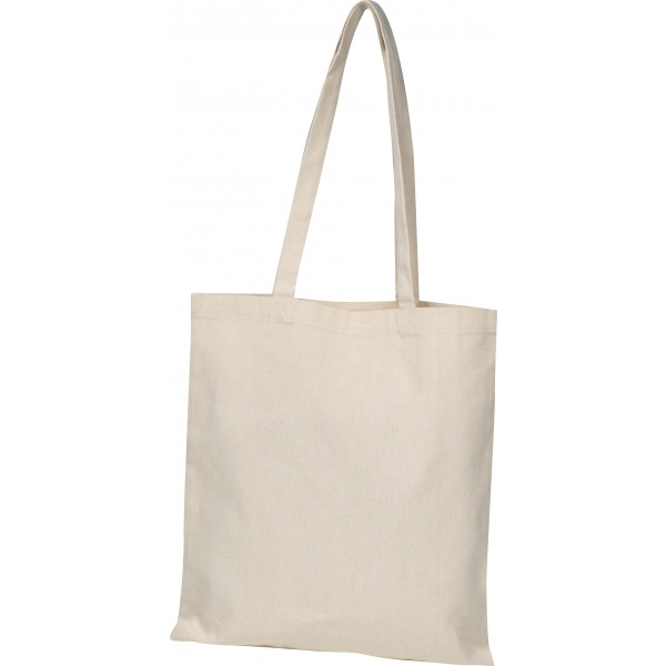 Logo trade business gifts image of: Organic cotton bag HONG KONG