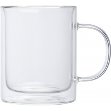 Logo trade promotional giveaway photo of: Double-walled cup CARACAS 350 ml