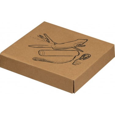 Logo trade business gift photo of: Set Torch and pocket knife OLDHAM