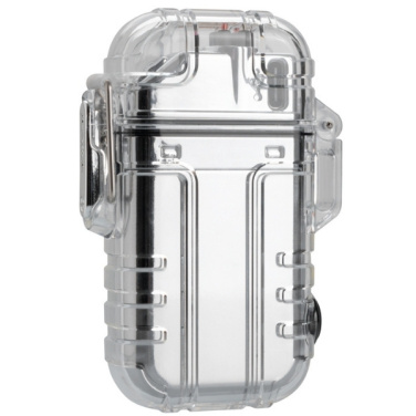 Logotrade promotional item picture of: Electrical lighter CALBUCO Schwarzwolf