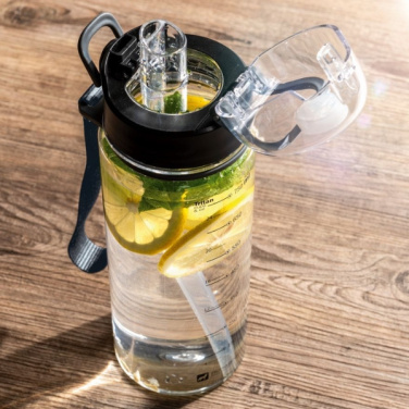 Logo trade promotional products picture of: Drinking bottle SEYHAN 900 ml Schwarzwolf