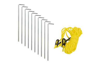 Logo trade promotional items image of: Outdoor shelter KERKINI Schwarzwolf