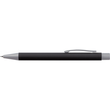 Logo trade business gifts image of: Mechanical pencil soft touch ANCONA