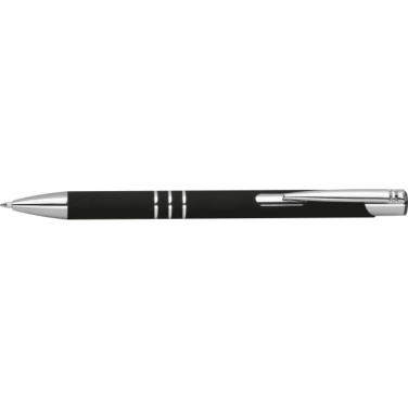 Logotrade promotional merchandise image of: Semi gel pen soft touch DUNMORE