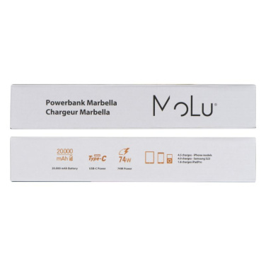Logotrade promotional product picture of: Power bank 20 000 mAh MARABELLA MoLu