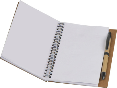 Logo trade promotional product photo of: Spiral notebook Ravenna