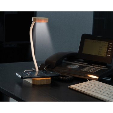 Logo trade corporate gifts image of: Wireless charger Tomsk