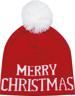 Logo trade promotional merchandise image of: Christmas hat Whitehorse