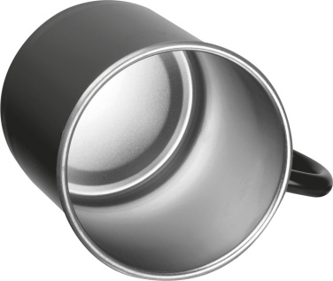 Logo trade promotional giveaway photo of: Steel cup Trezzo