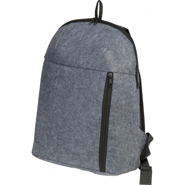 Logotrade promotional gift image of: RPET Backpack Davos