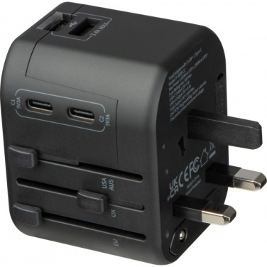 Logo trade advertising products picture of: Travel Adapter Maracena