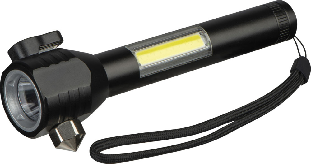 Logo trade promotional item photo of: Rechargeable flashlight Trent