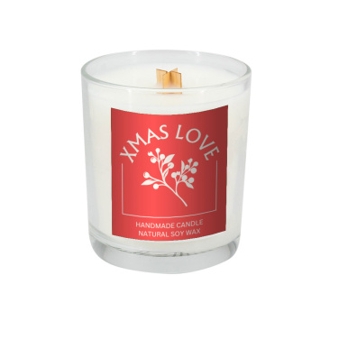 Logotrade promotional gifts photo of: Soy candle 190g Christmas love