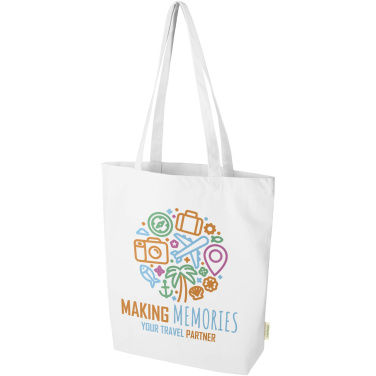 Logo trade promotional item photo of: Orissa 270 g/m² organic tote bag 10L