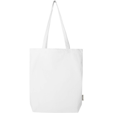 Logotrade promotional gift image of: Florida 270 g/m² GRS recycled tote bag 10L
