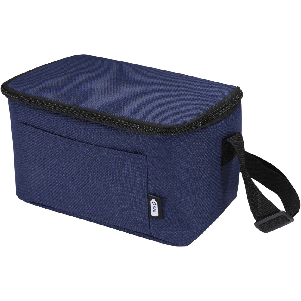 Logo trade promotional gift photo of: Tundra 6-can GRS RPET cooler bag 5L