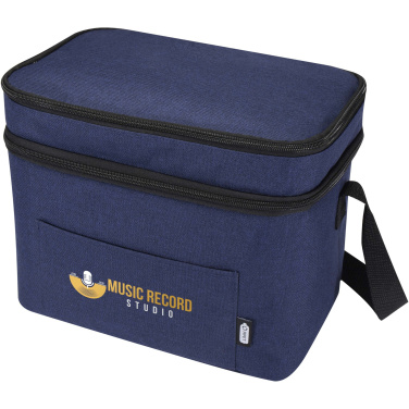 Logo trade promotional products picture of: Tundra GRS RPET double compartments cooler bag 13L