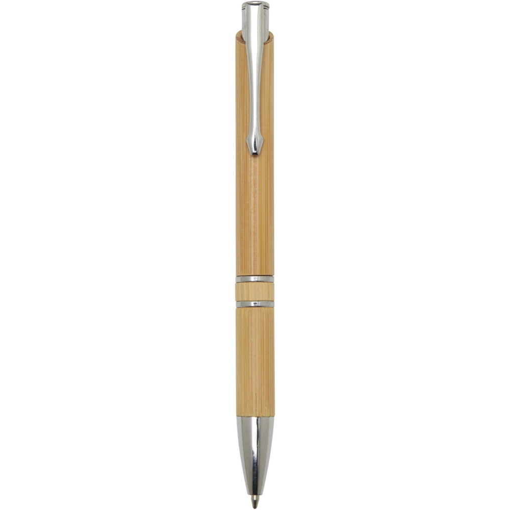 Logotrade corporate gifts photo of: Wicker bamboo ballpoint pen