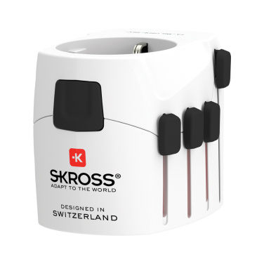 Logotrade promotional giveaway image of: SKROSS Pro 3-Pole World Travel Adapter