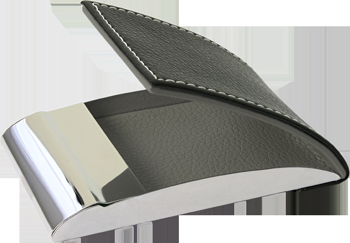 Logo trade promotional gifts image of: Business card holder 52904400