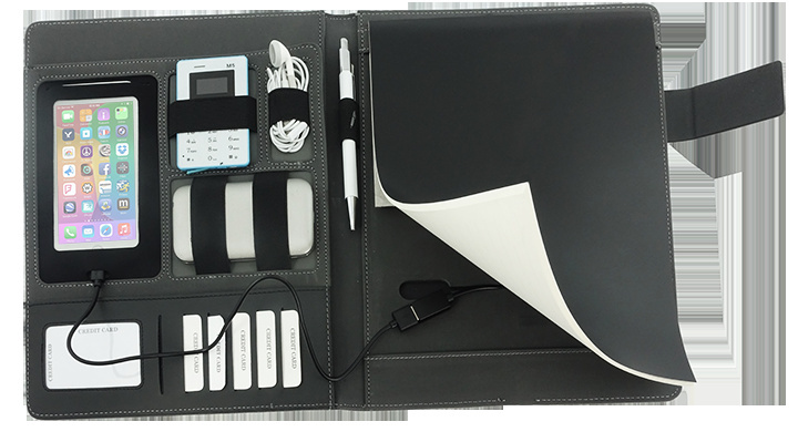 Logotrade promotional gift picture of: Power Bank Folder 89309100