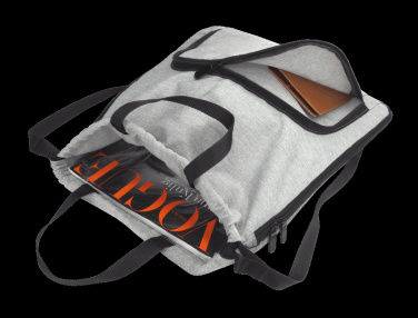 Logo trade promotional giveaways image of: Drawstring backpack 123210500